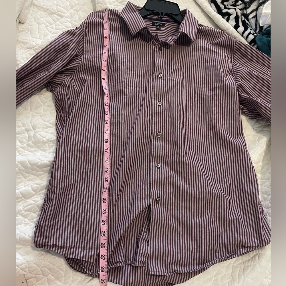 Apt. 9 Men’s Striped Button Down Shirt - Picture 13 of 15